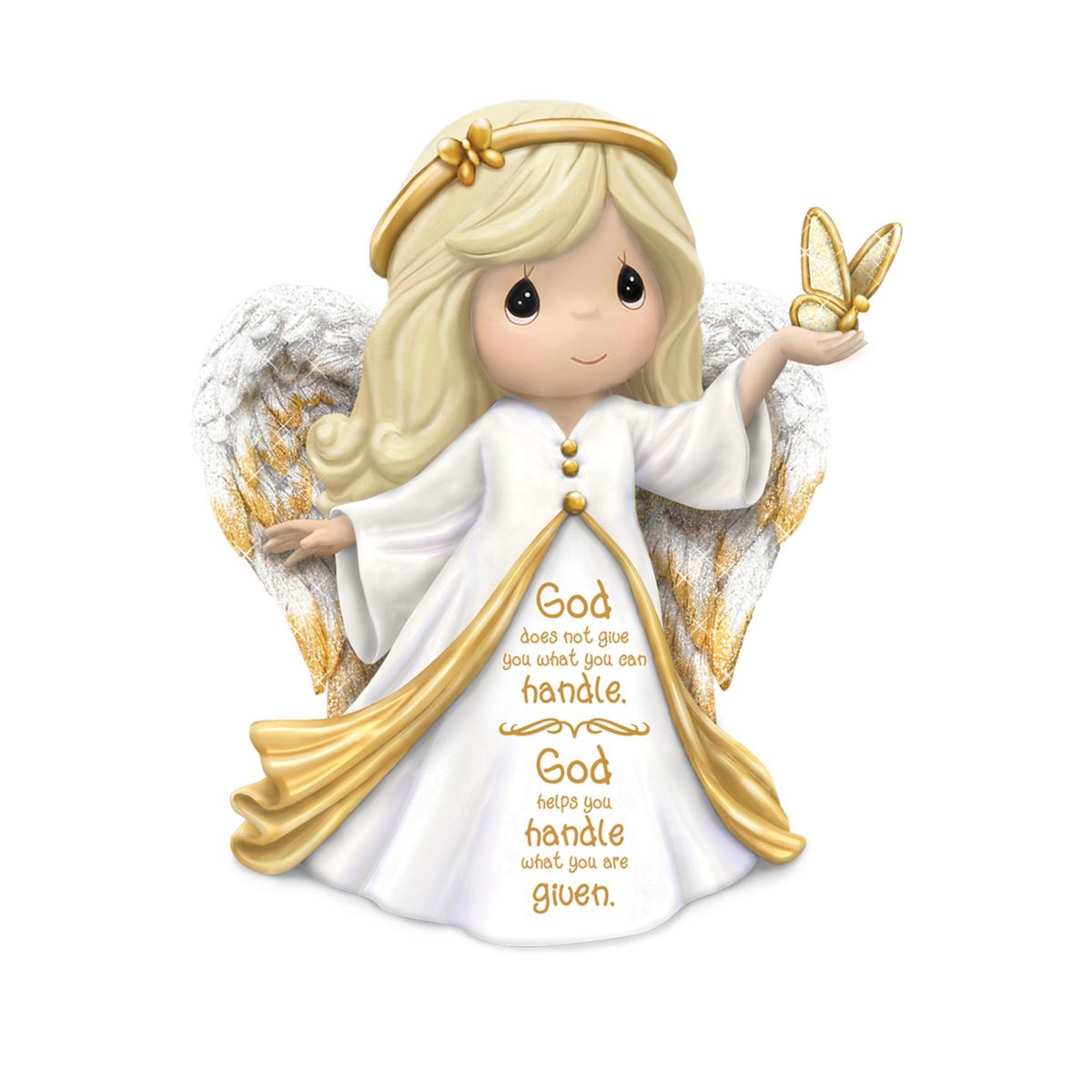 Precious Moments 'God's Help' Figurine