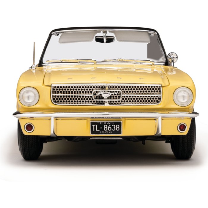 Officially Licensed Yellow Open Top 1:18-Scale 1964 1/2 Ford Officially Licensed Yellow Open Top 1:18-Scale 1964 1/2 Ford
