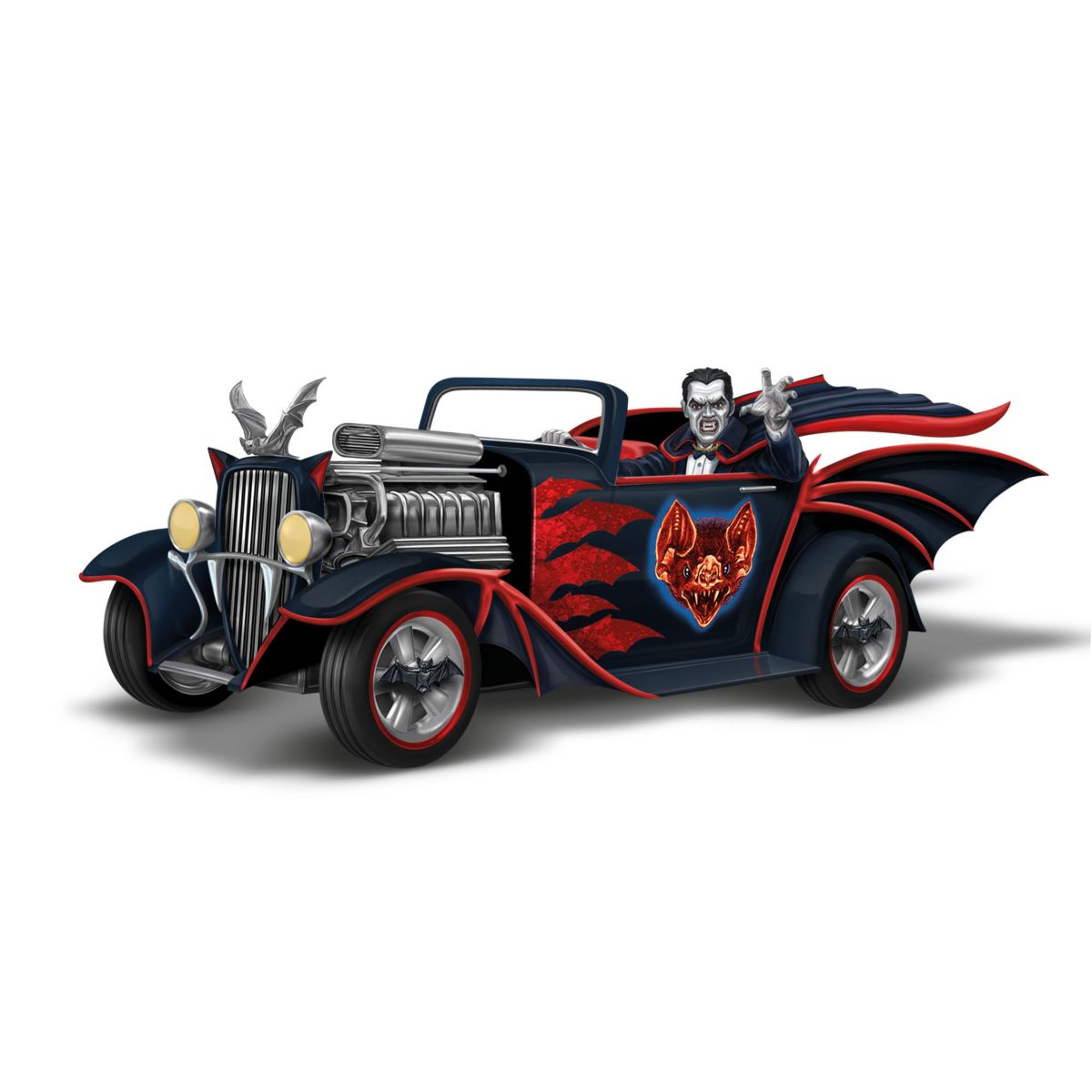 Dave Aikins 'Dracula Roadster' Sculpture