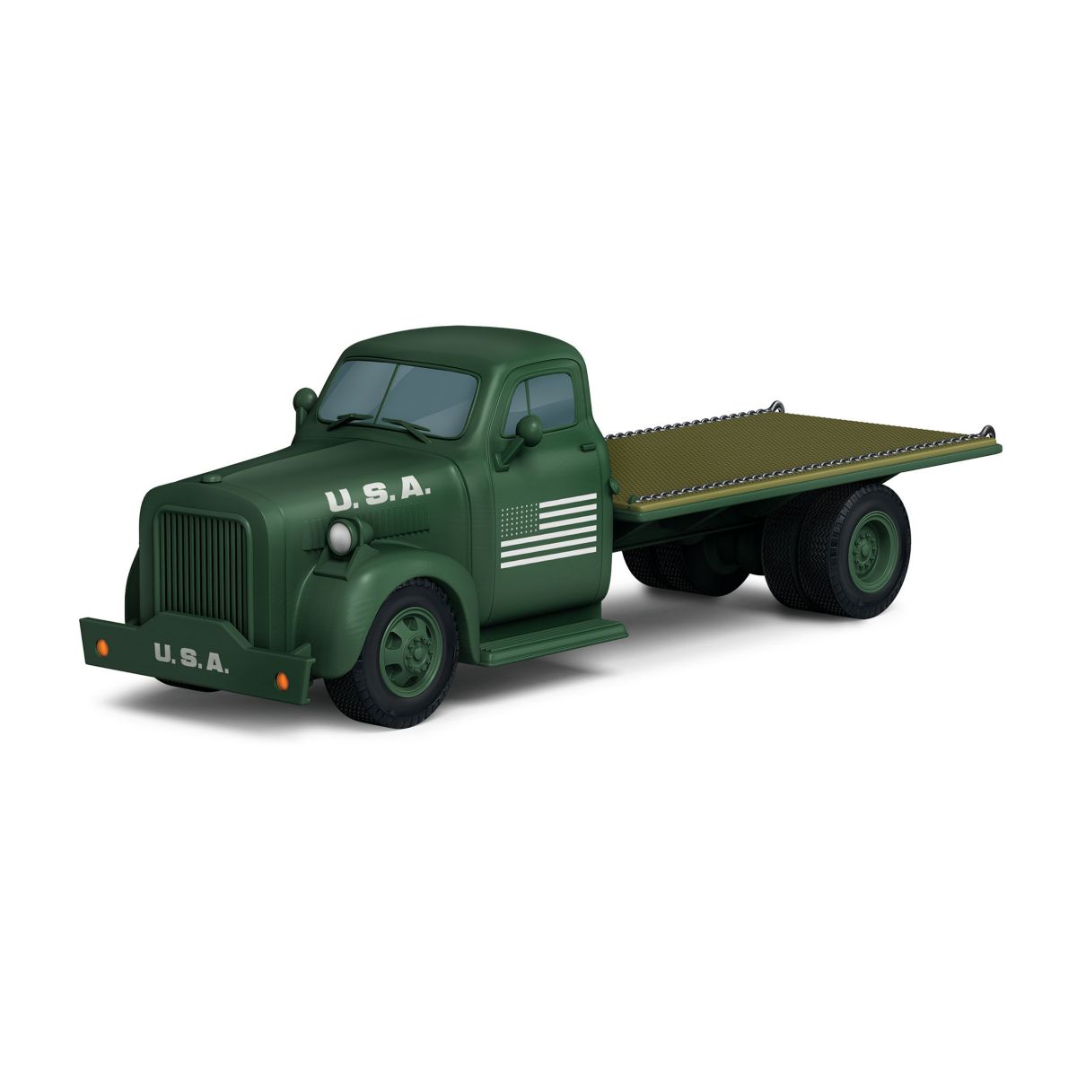 Military Flatbed Diecast Truck