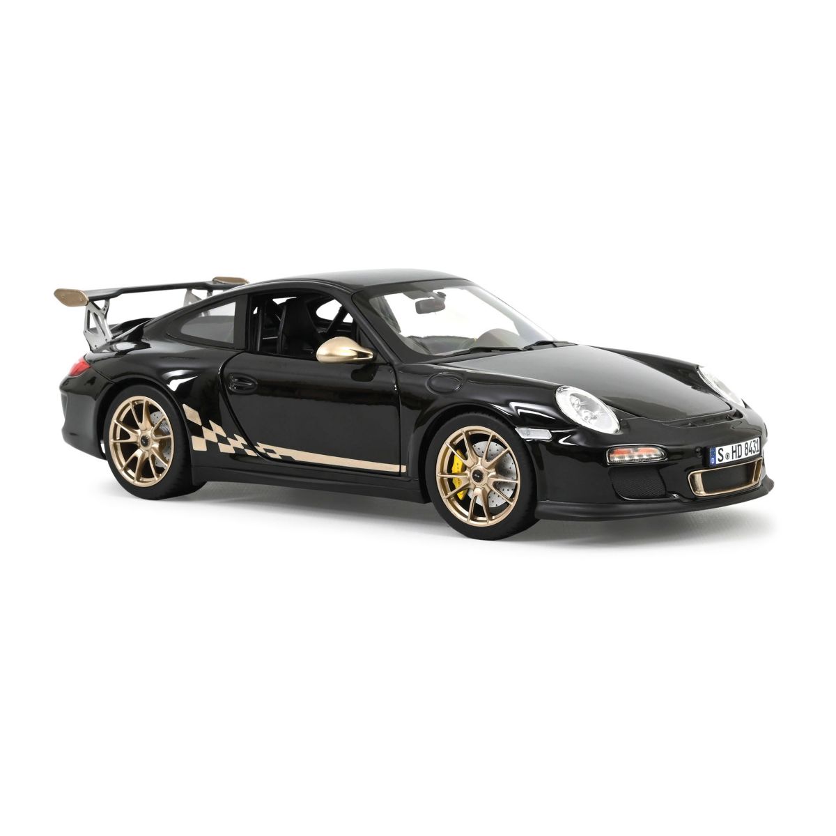 1:18- Scale Porsche 911 GT3 RS 2009 Diecast Model