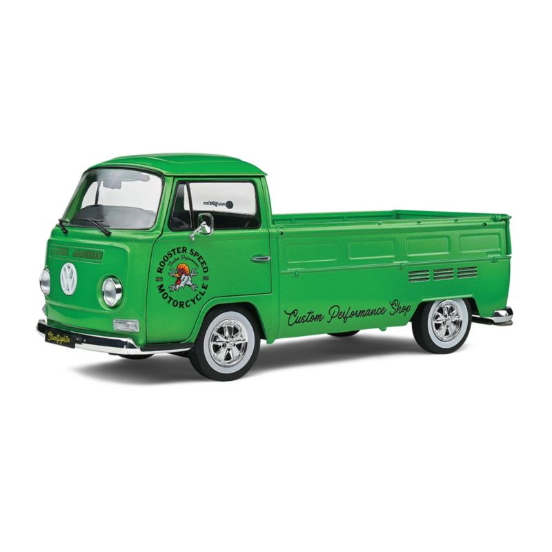 1:18-Scale 1968 VW T2 Pickup Green Diecast Model