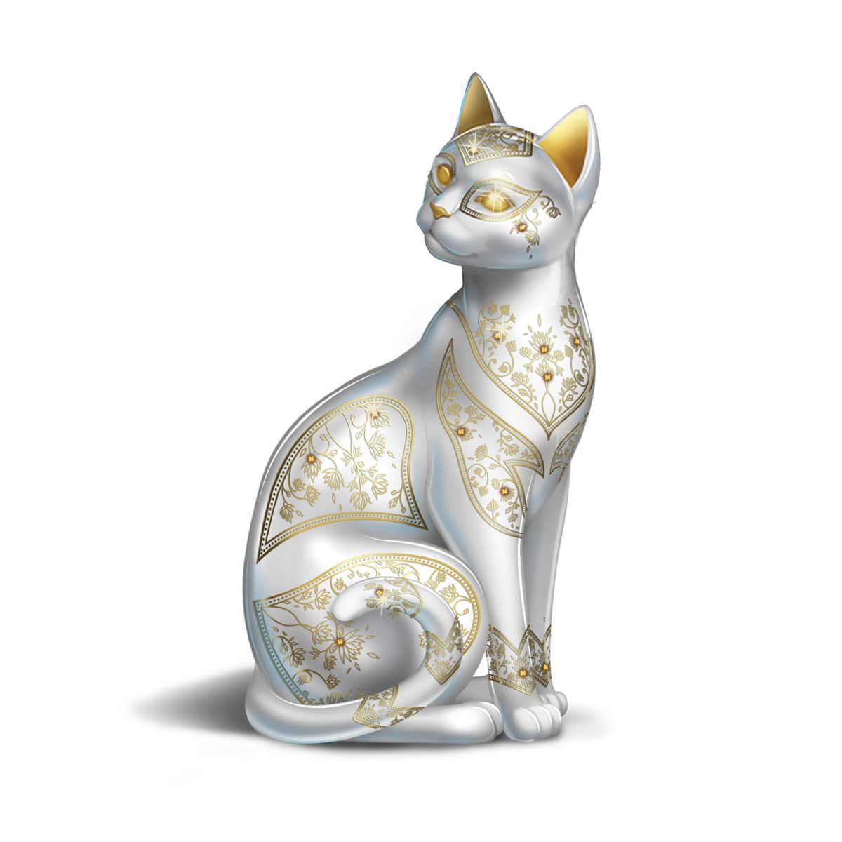 Blake Jensen 'Graceful Prosperity' Cat Figurine