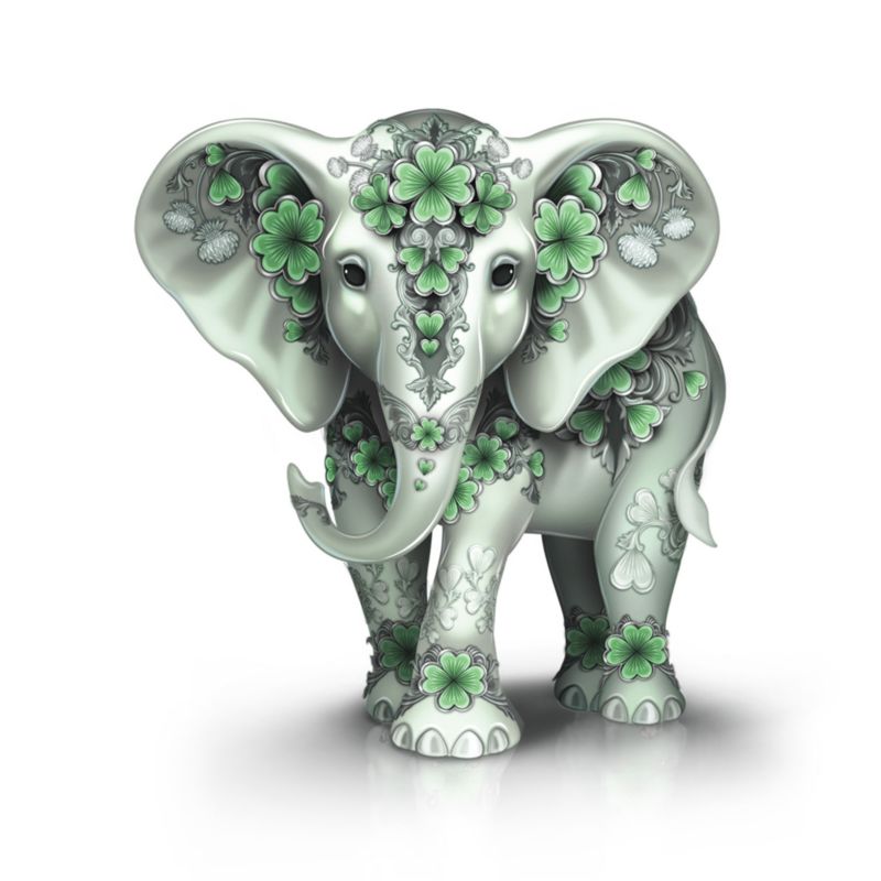 'Blessing Of Good Luck' Elephant Figurine