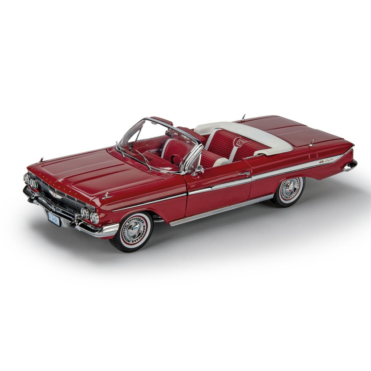 1:18-Scale 1961 Chevy Impala SS 409 Convertible Diecast Car
