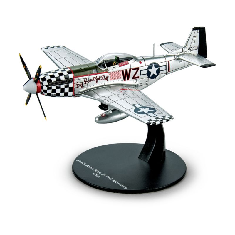 P-51D Mustang - Big Beautiful Doll Diecast Plane