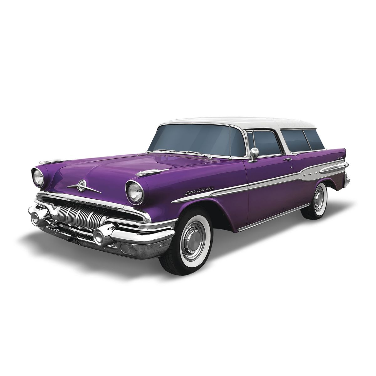 1:24-Scale 1957 Pontiac Star Chief Safari Wagon Sculpture