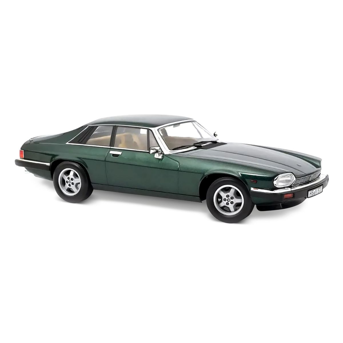 1:18-Scale Jaguar XJ-S 5.3 H.E Coupe 1982 Green Diecast Model
