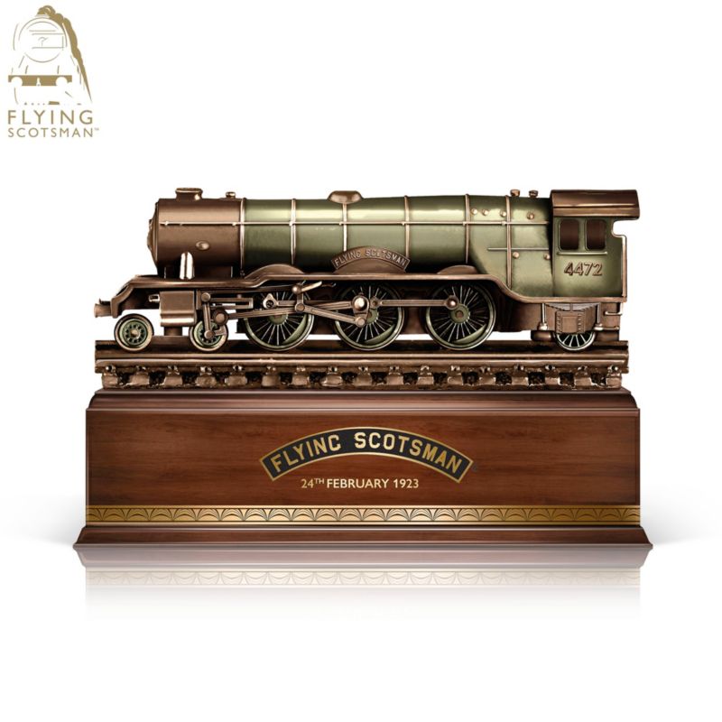 Officially Licensed Flying Scotsman Locomotive 100th Anniversary Bronze ...