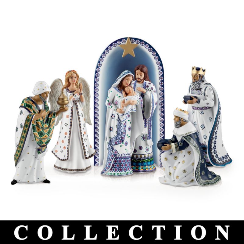 Le Sauveur est né – Collection de figurines de la Nativité 