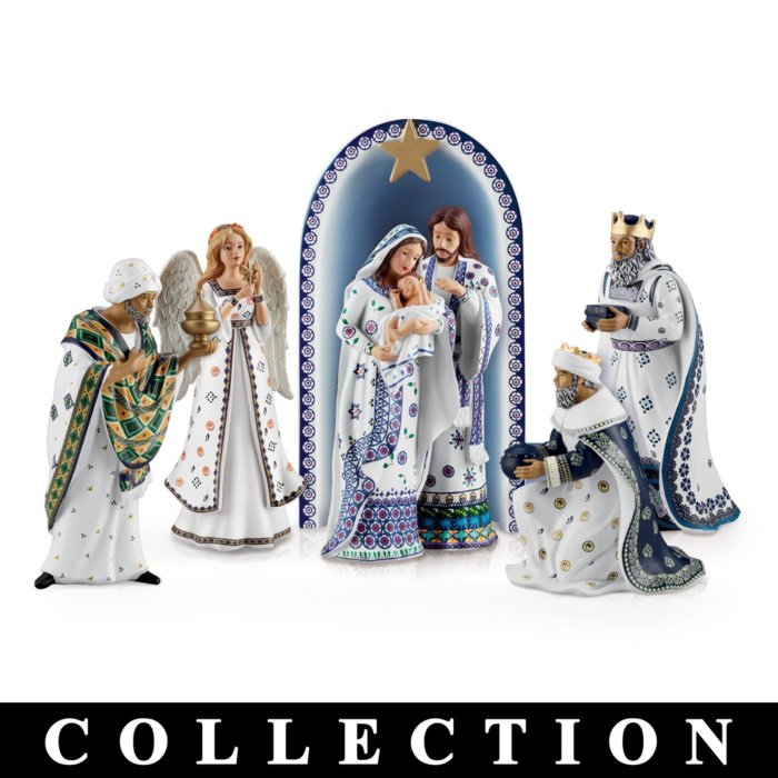 Le Sauveur est né – Collection de figurines de la Nativité