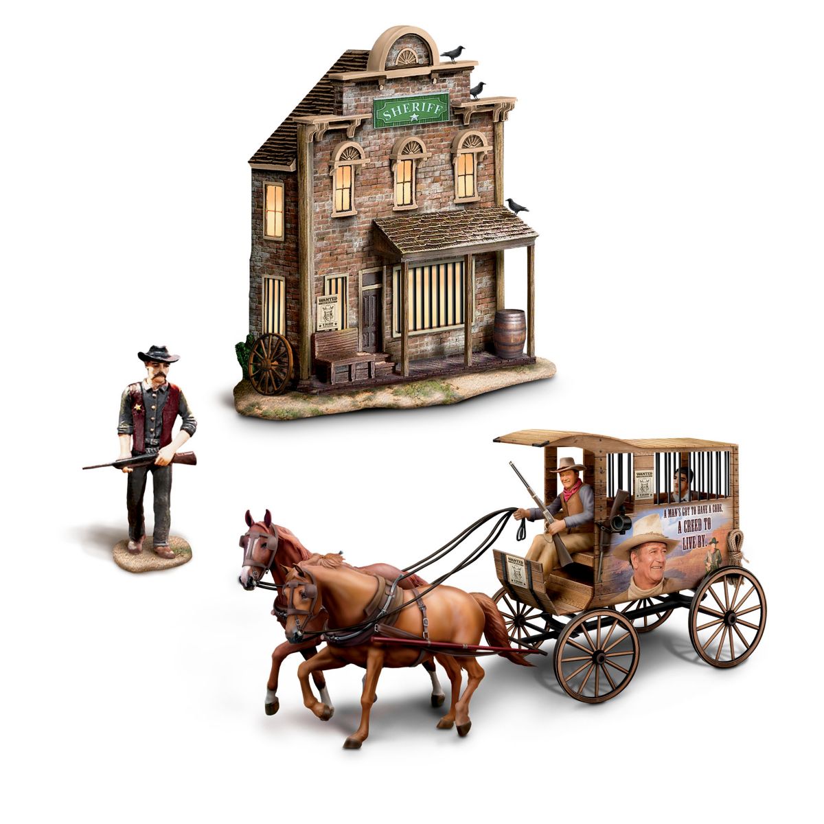 ‘Salute To America’ Sculpture And Figurine Set