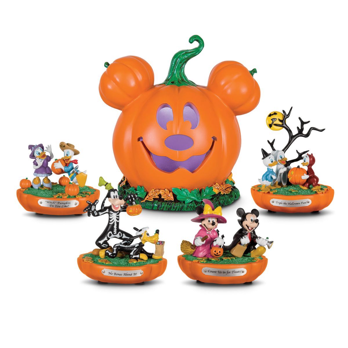 Disney 'Spooktacular Halloween' Lit Figurine Collection