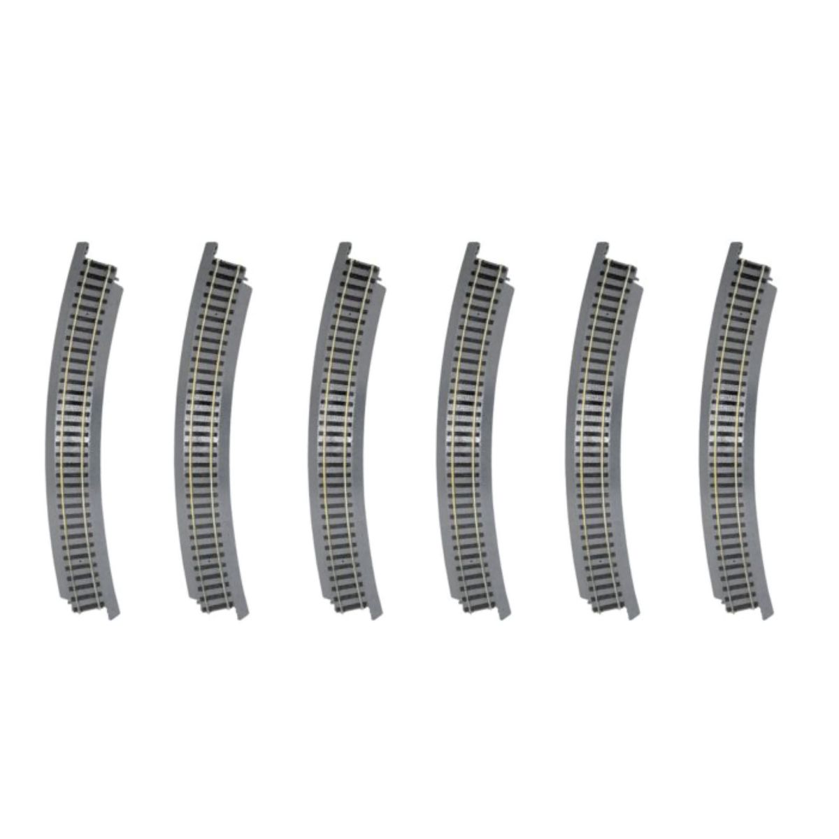 12 x 56cm Curved Train Track Accessory Set