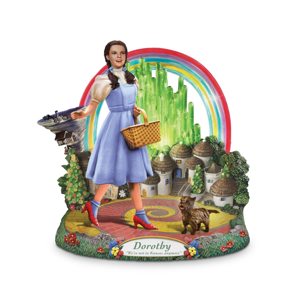 'We're Not in Kansas Anymore' THE WIZARD OF OZ Sculpture