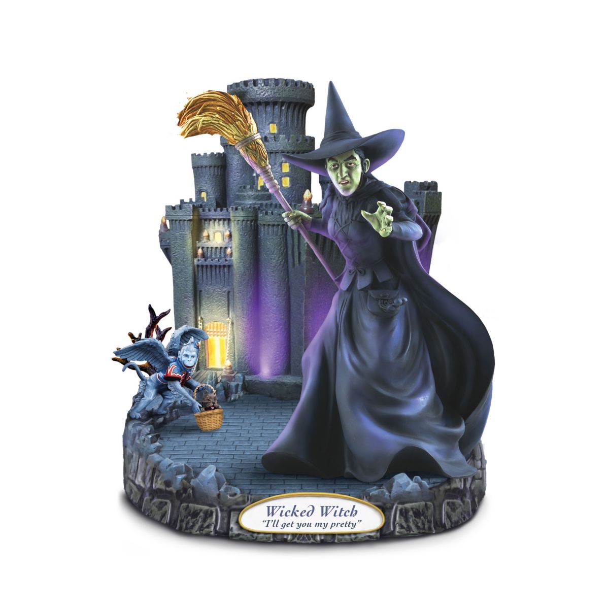 'I'll Get You My Pretty' THE WIZARD OF OZ Sculpture