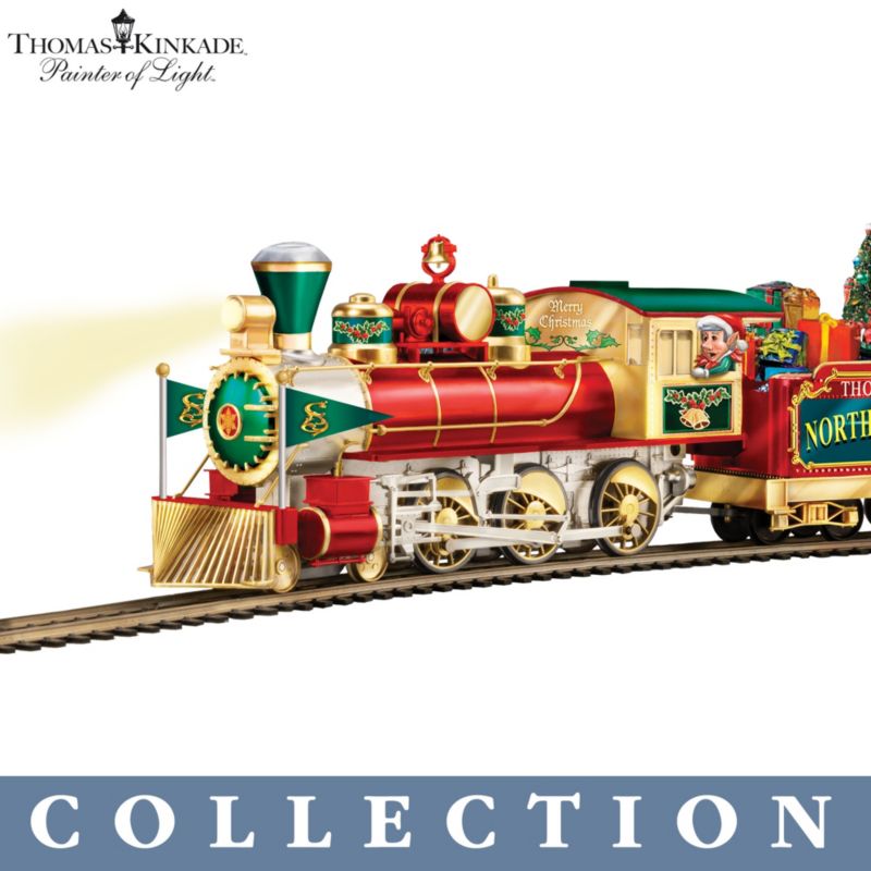 Thomas Kinkade Train Set