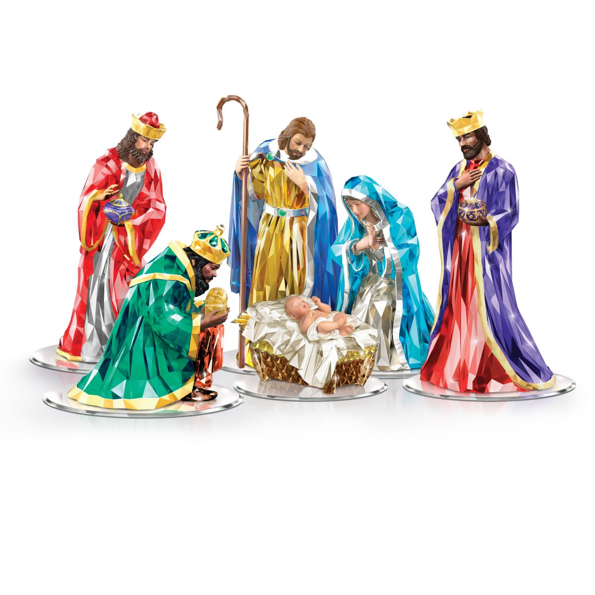 'Reflections Of Peace' Nativity Figurine Collection