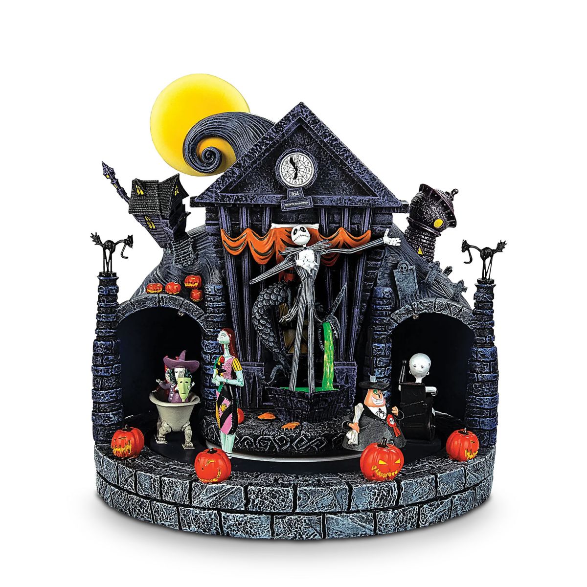 The Nightmare Before Christmas Light-Up Musical Sculpture