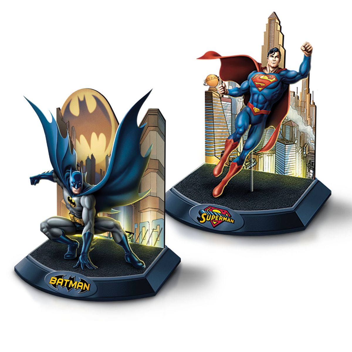 DC Comics Superhero Illuminated Sculpture Collection