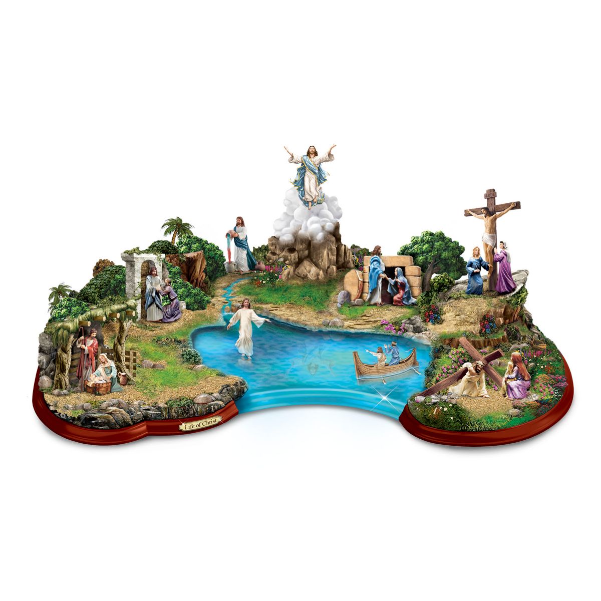 Thomas Kinkade 'Life Of Christ' Sculpture