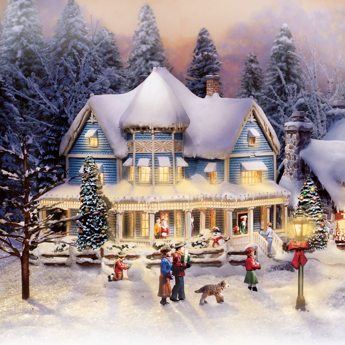 Thomas Kinkade 'Christmas Village' Collection