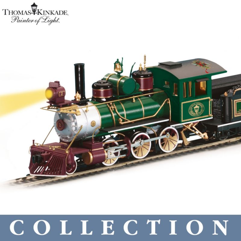 thomas kinkade train set