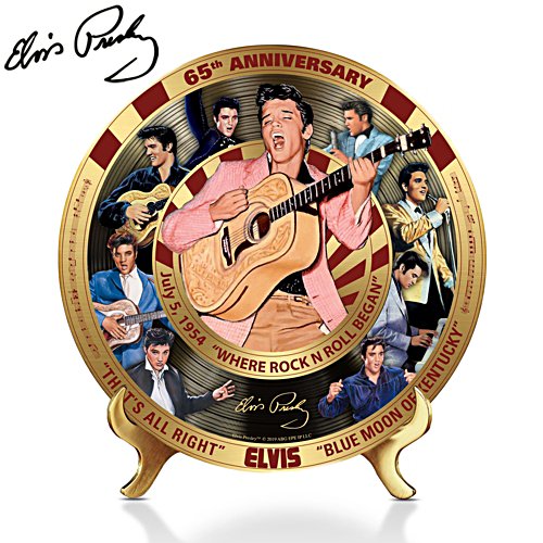 Elvis’™ Första Hitskiva - samlartallrik
