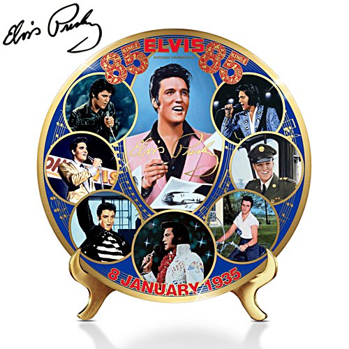 Elvis™ 85th Birthday Gallery Editions Plate