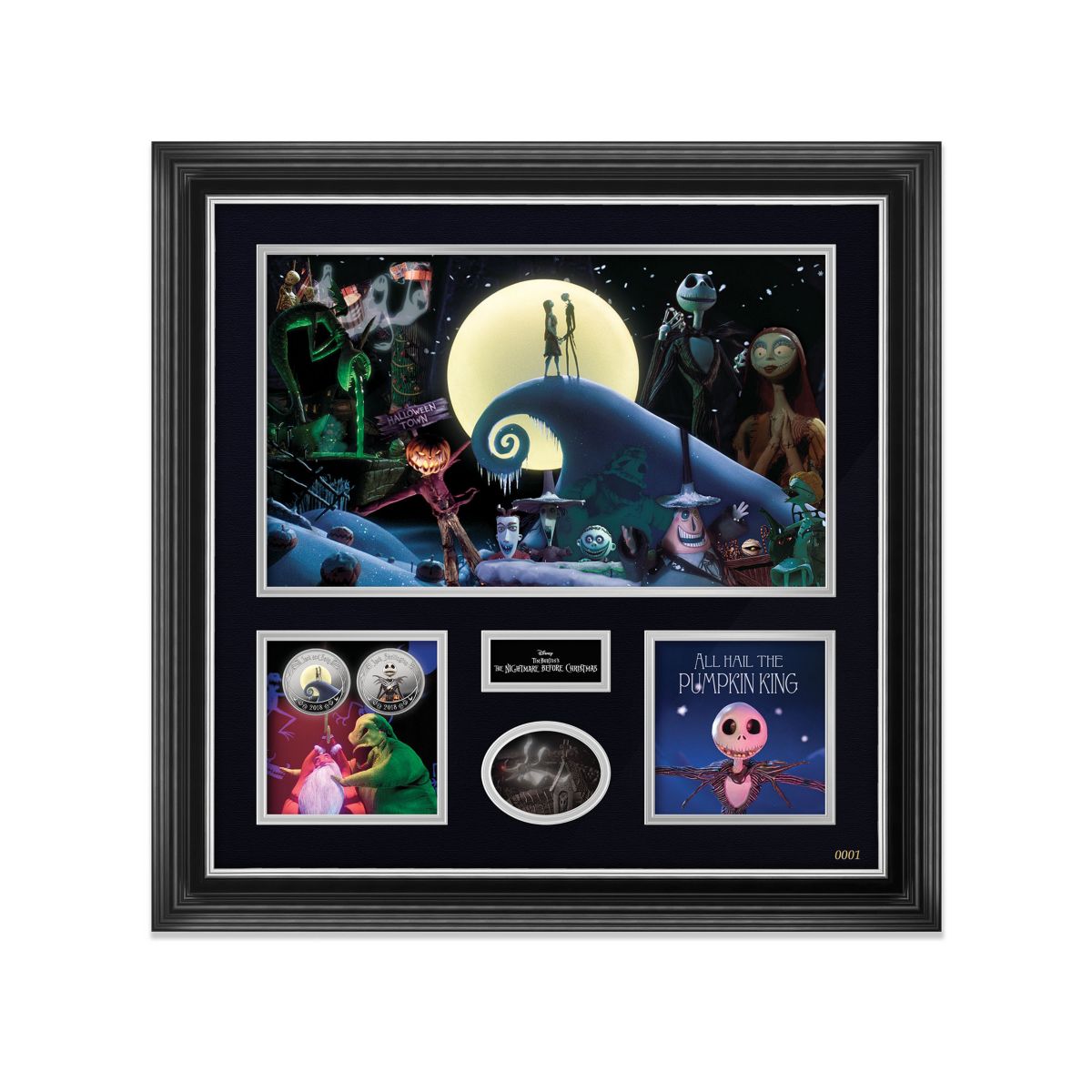 Disney Tim Burton's Nightmare Before Christmas ‘All Hail the Pumpkin King’ Print