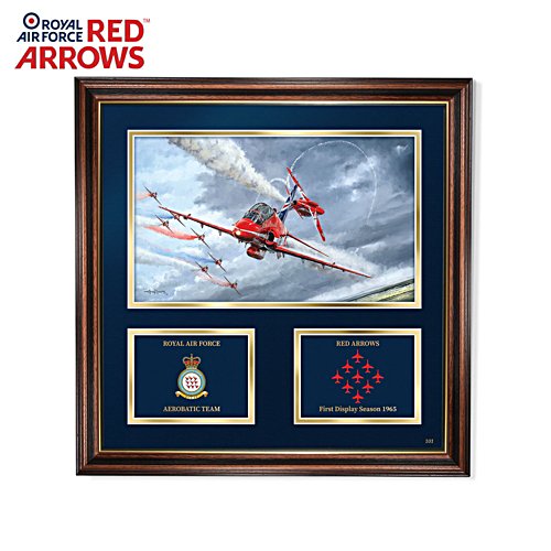 Red Arrows Individually Numbered Print