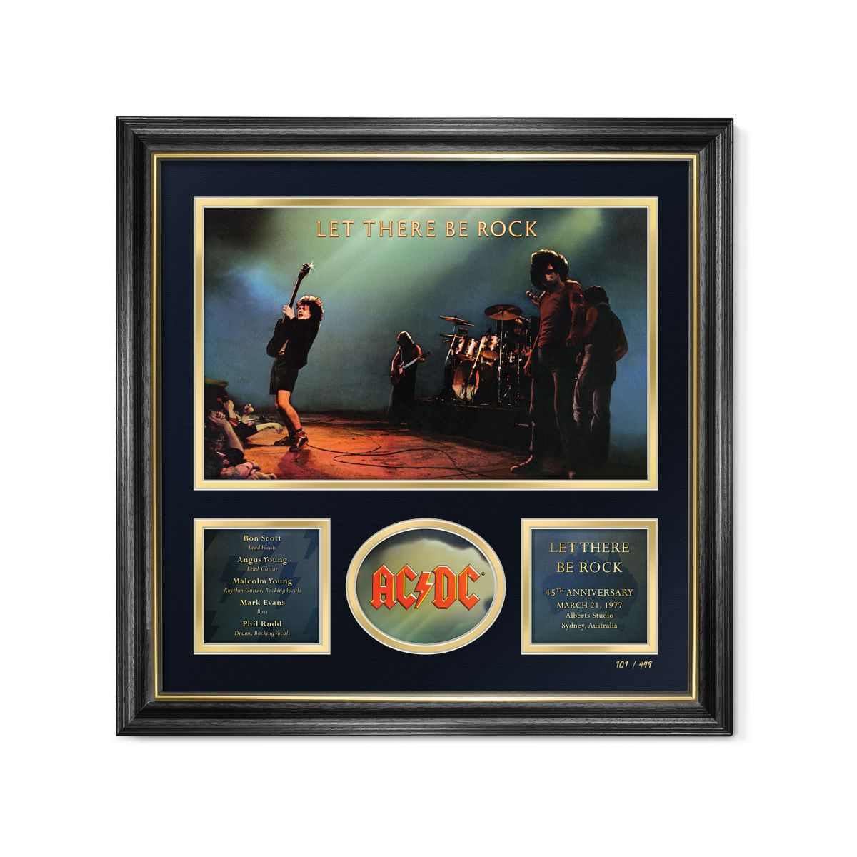 AC/DC Let There Be Rock 45th Anniversary Limited-Edition Print