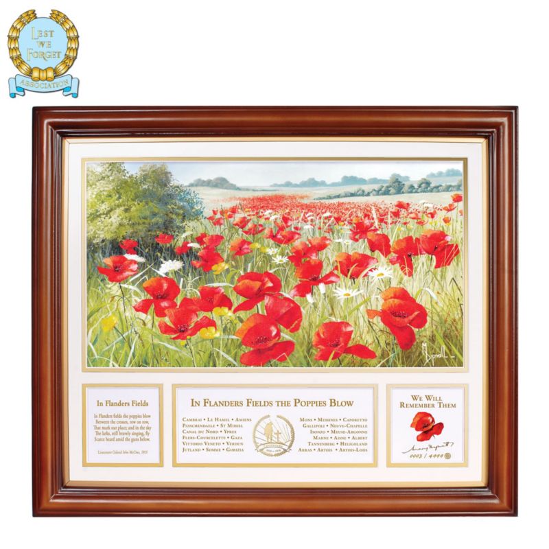 'In Flanders Field’ Poppy Print