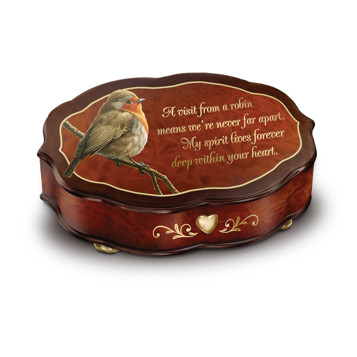 ‘Messenger From Heaven’ Swiss-Style Music Box