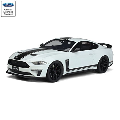 Officially Licensed 1:18 Scale 2020 Ford Mustang R-Spec White