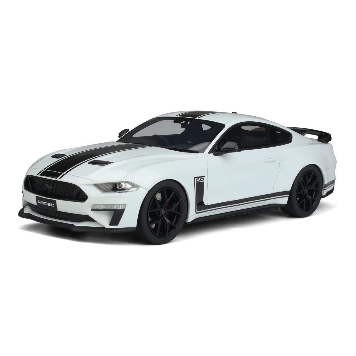 1:18 Scale 2020 Ford Mustang R-Spec White Replica