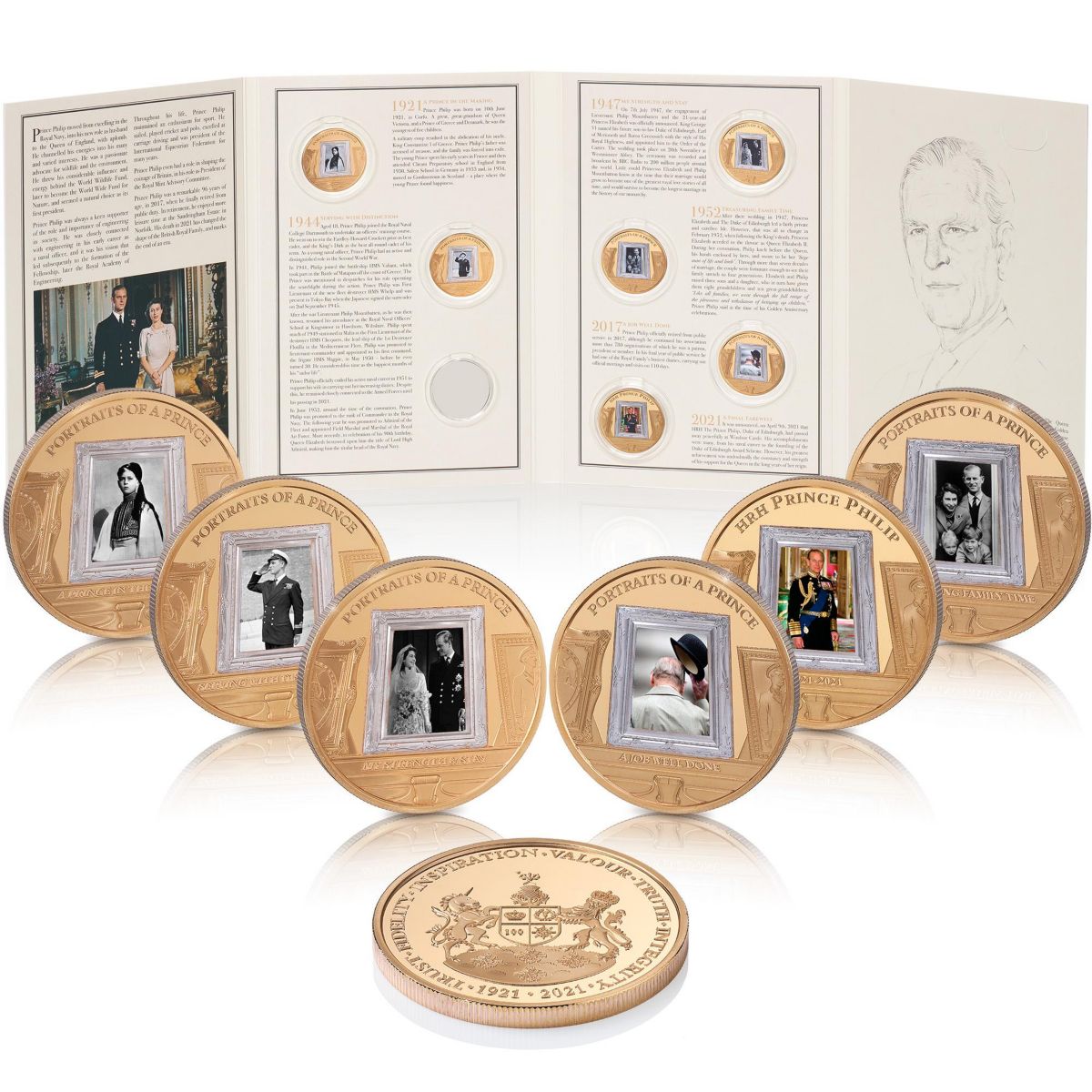 Portraits of a Prince Memorial Commemorative Set