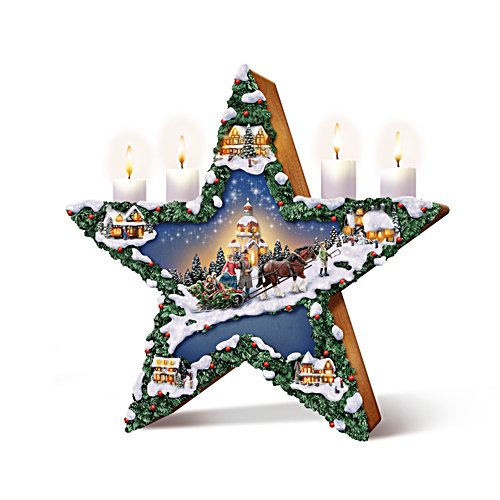 ‘Our Star For Christmas’ Illuminated Ornament