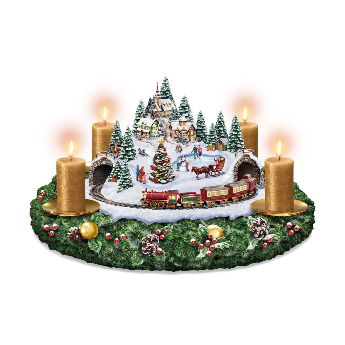 Winter Wonderland Adventure Wreath