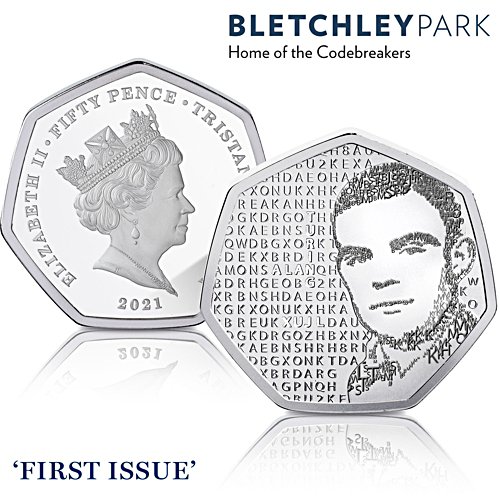 The World-First Alan Turing Fifty Pence Coin 