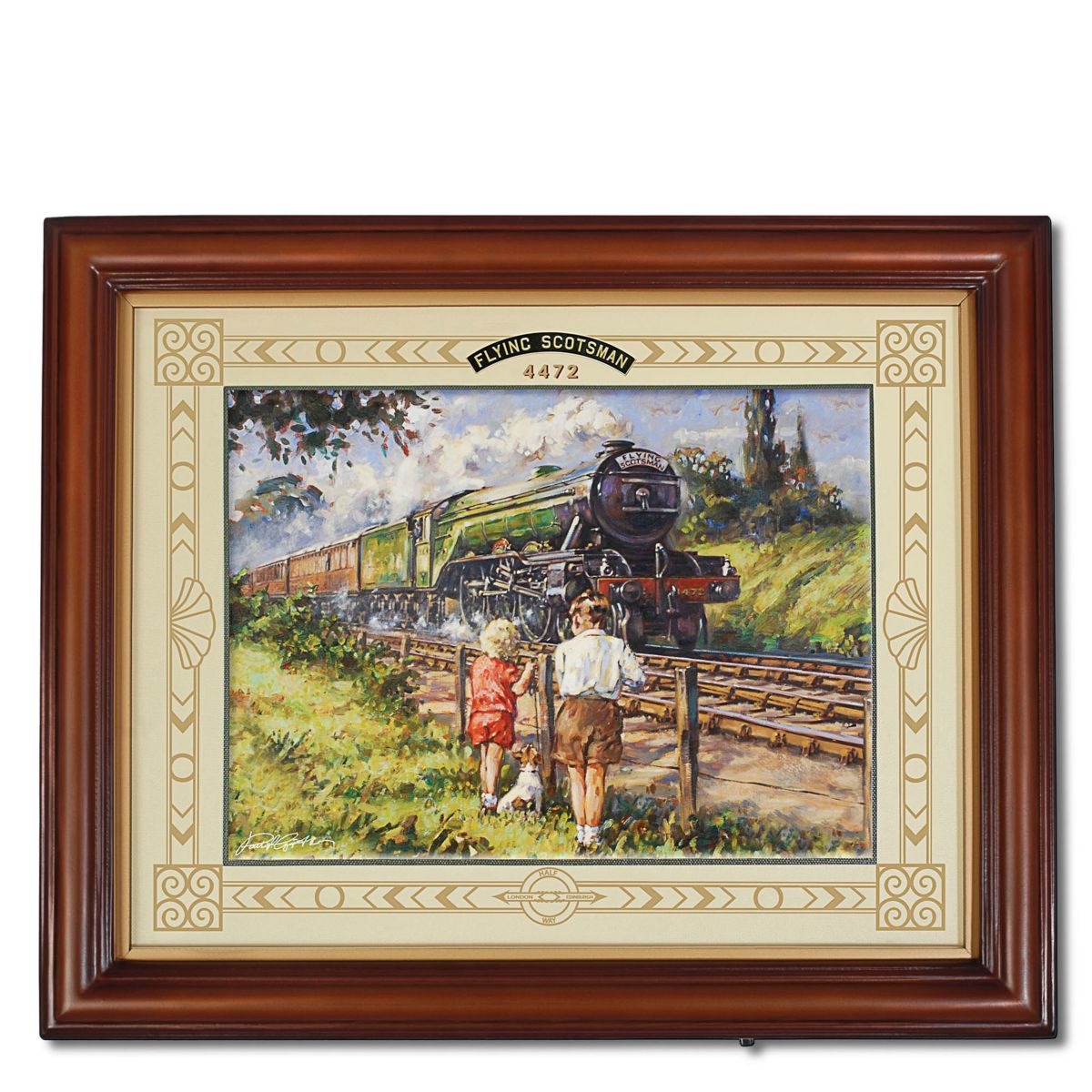 Flying Scotsman ‘Memories Of The Railway’ Illuminated Panorama