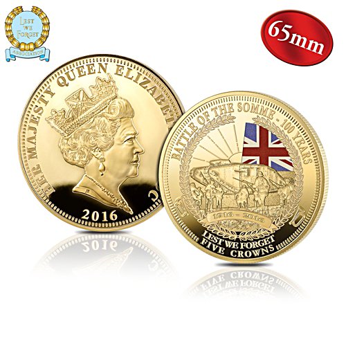 The 'Battle Of The Somme' Five Crown Coin