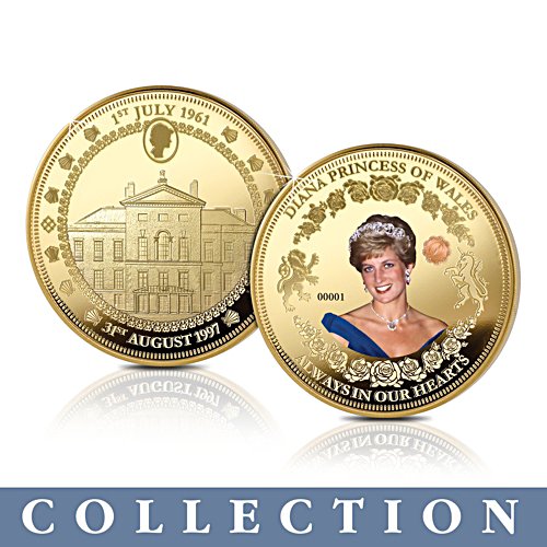 'Life And Legacy Of Diana, Princess Of Wales' Commemorative Collection