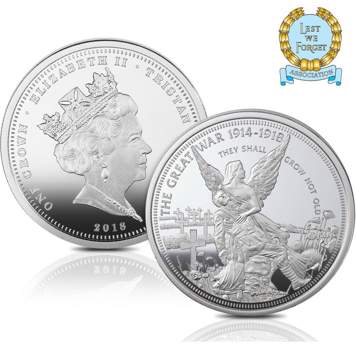 The 2018 Armistice Centenary 'Ode Of Remembrance' Coin