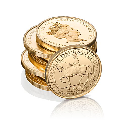 The Sapphire Jubilee Gold Quarter Sovereign