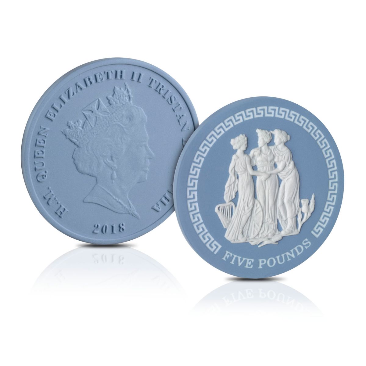 The World's First Wedgwood Jasperware Legal Tender £5 Coin