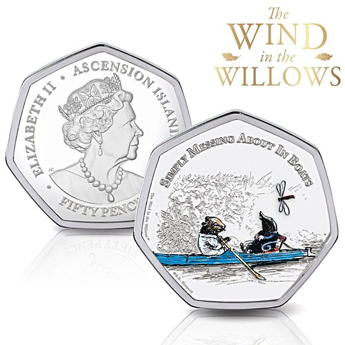 The Wind in the Willows Fifty Pence Coin