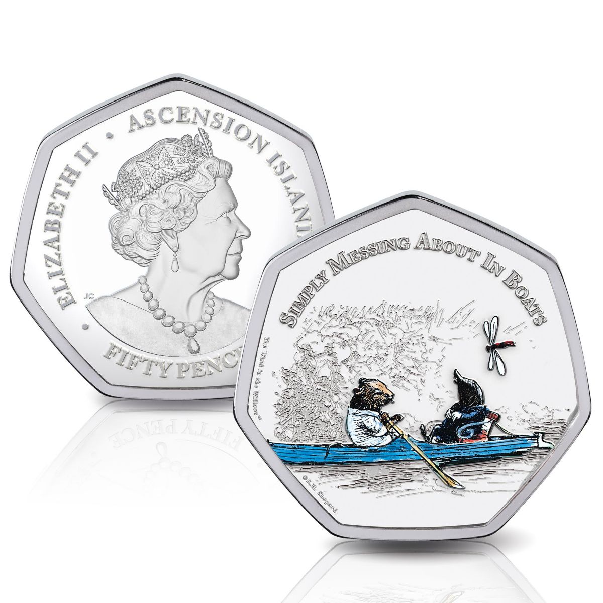 The Wind in the Willows Fifty Pence Coin