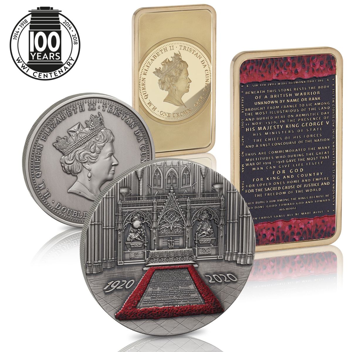 The Tomb of the Unknown Warrior Centenary Set