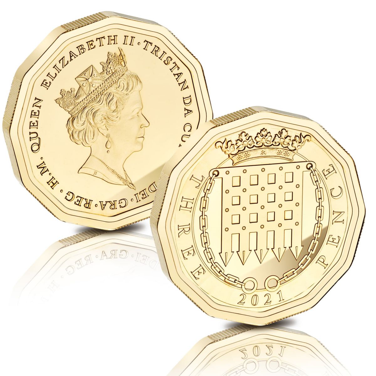 Anniversary Edition Thru’penny Bit — Celebrating 50 Years of Decimal Currency